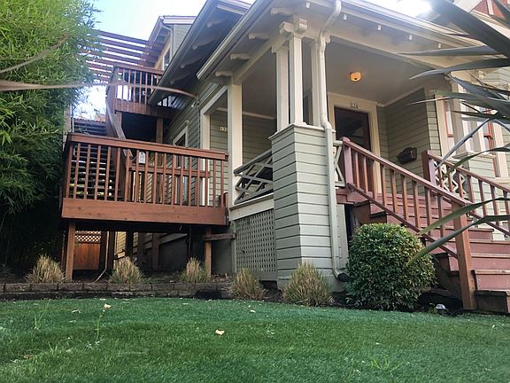 Exterior stairs lead up to your own private balcony and entrance.