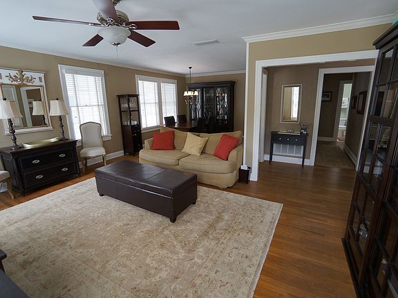 Open living room/dining room