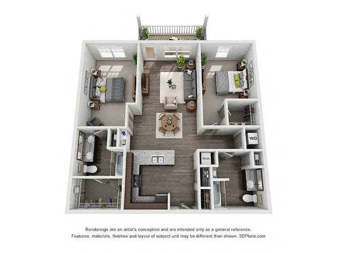Floor plan Palmetto