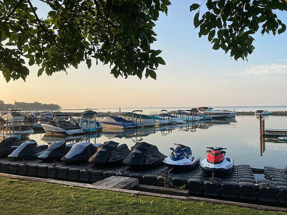 Private marina 