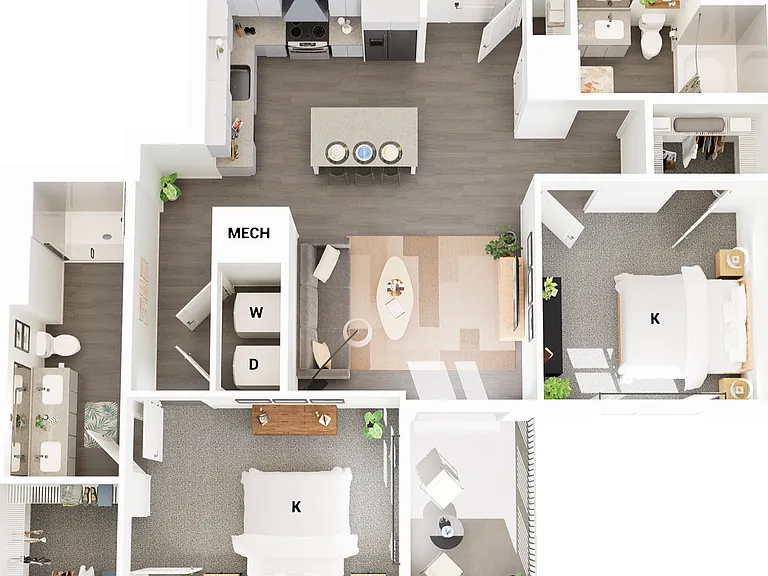 B18 floor plan The 305, A Broadstone Community