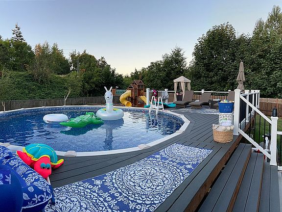 24’ round 52” deep Pool