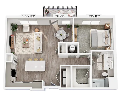 Floor plan A4