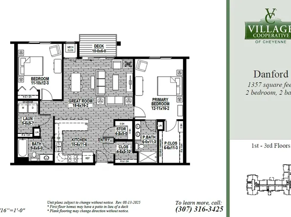 Danford Plan, Village Cooperative of Cheyenne (Active Adults 62+)