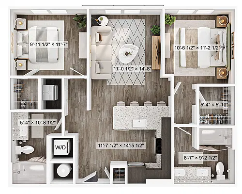Floor plan The Helios