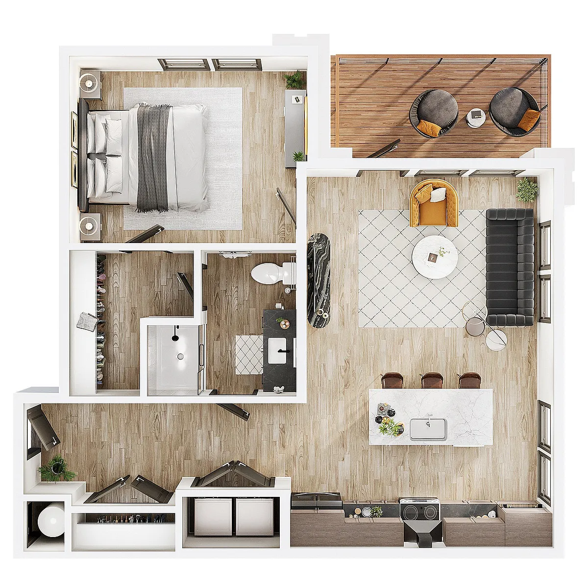 Floor plan A4 Edge
