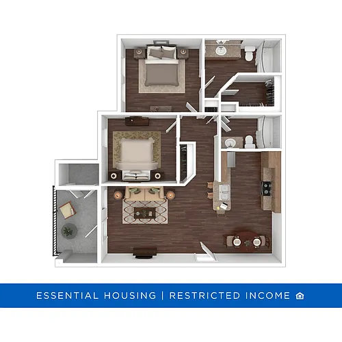 Floor plan B2 - 140