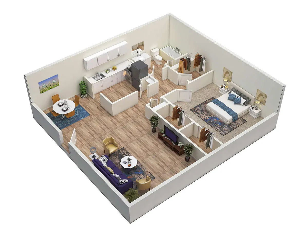 Floor plan A1R