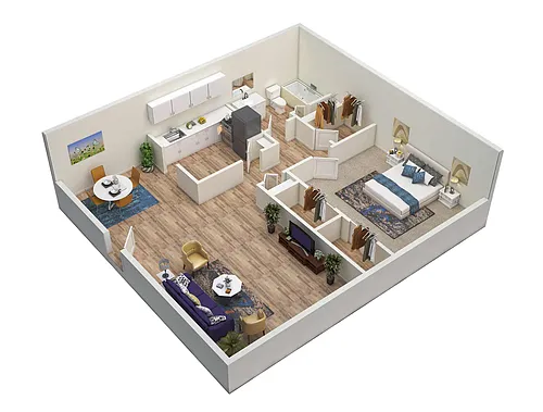 Floor plan A1R