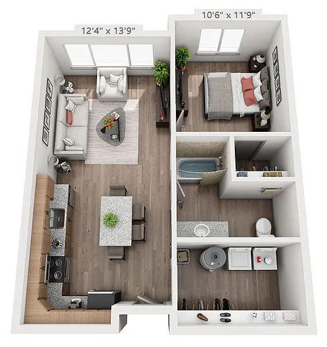 Floor plan Oasis