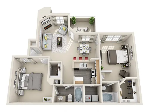 Floor plan B1