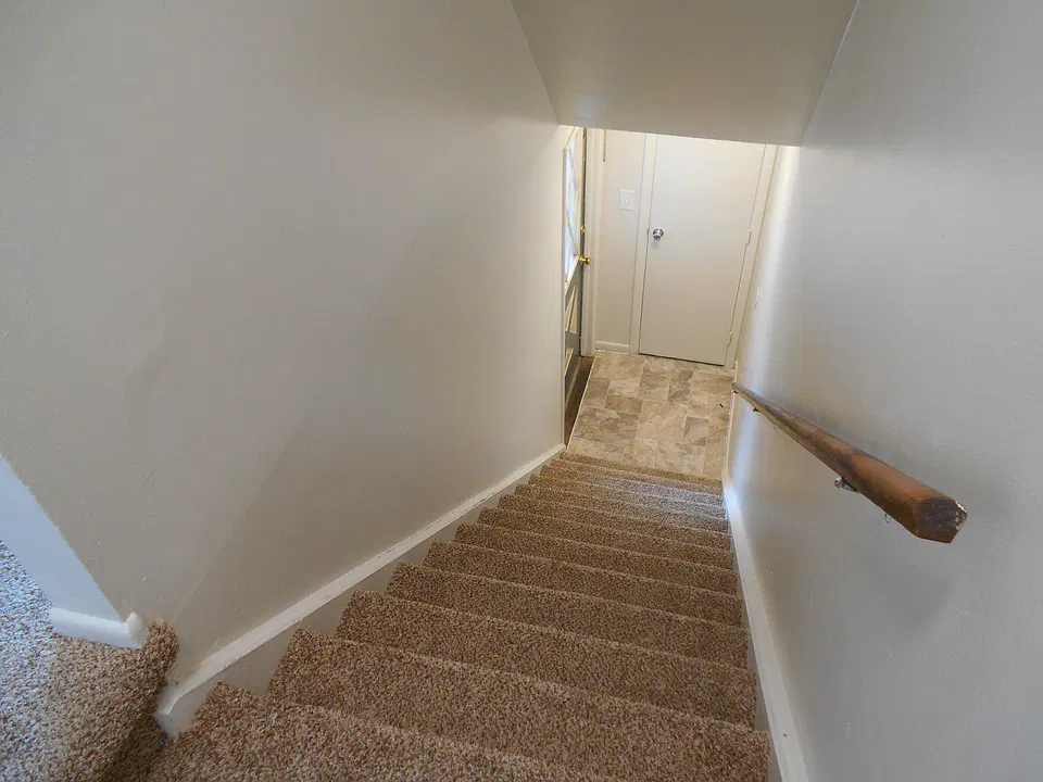 Stairs Down From Apartment