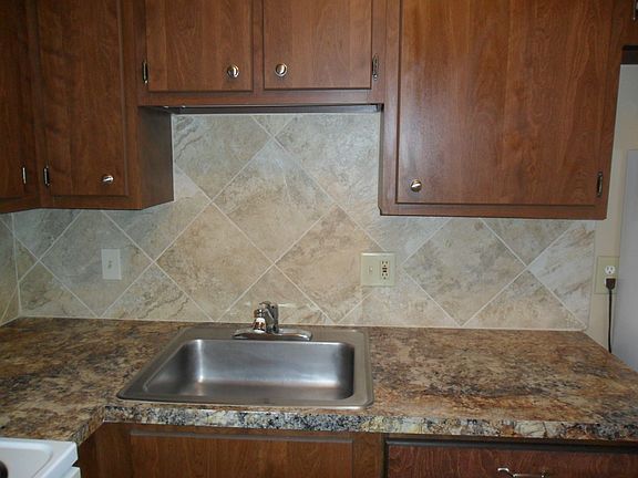 New ceramic tile backsplash