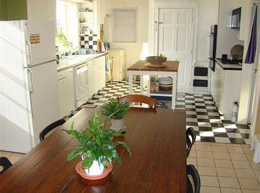 kitchen view from dining room