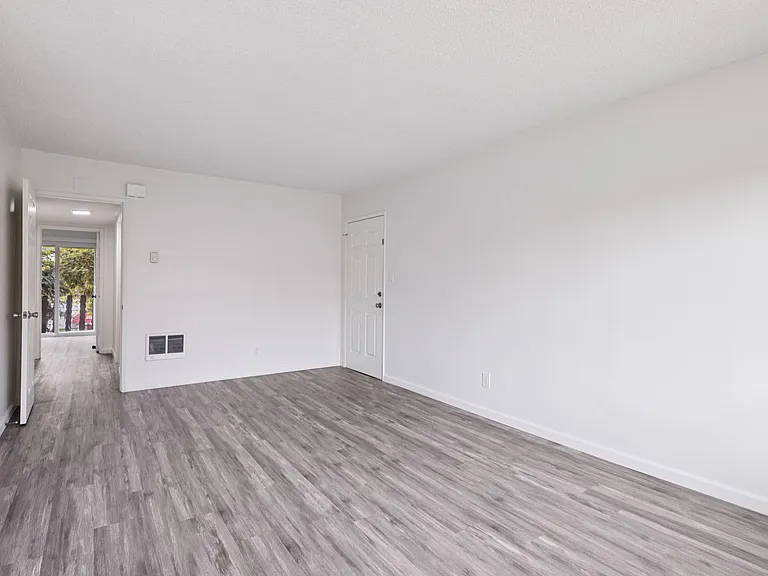 New floor in bedroom