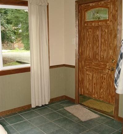 tiled entry