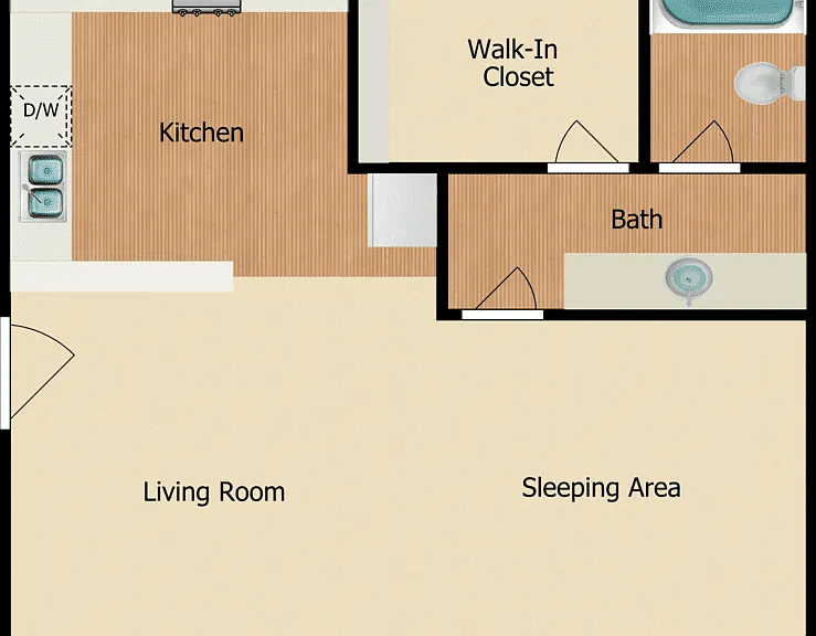 Plan A Floorplan Diagram