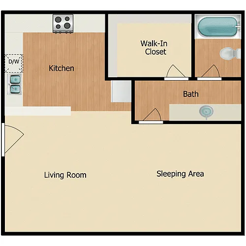 Floor plan Plan A