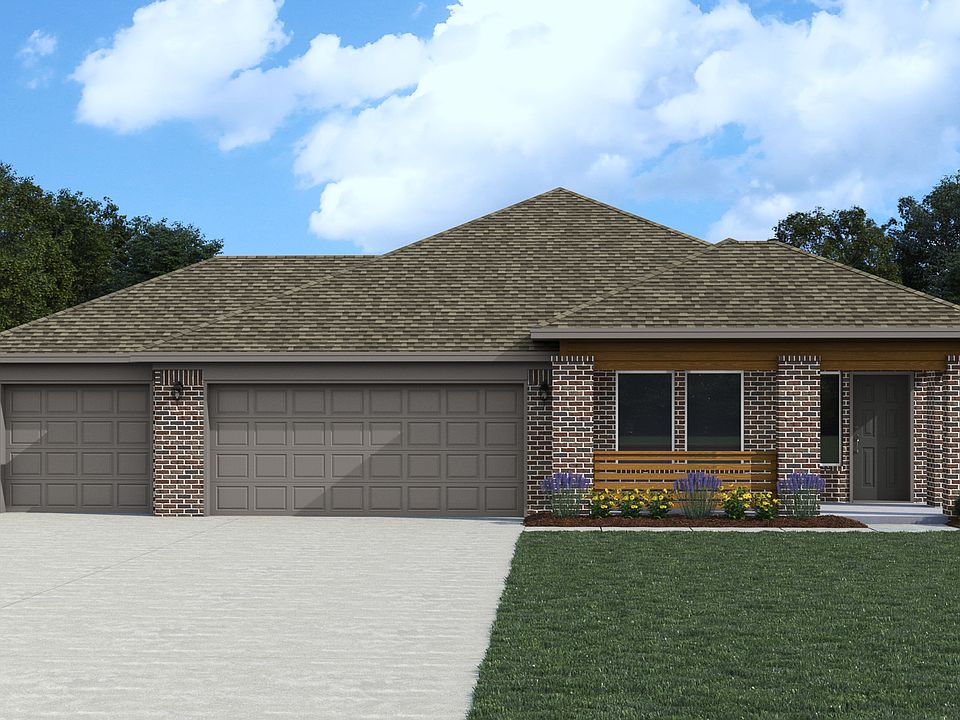 London 3-Car - Canvas Collection Modern Elevation A