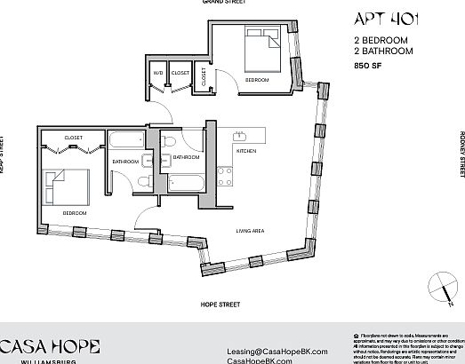 2nd image of 130 Hope St #401