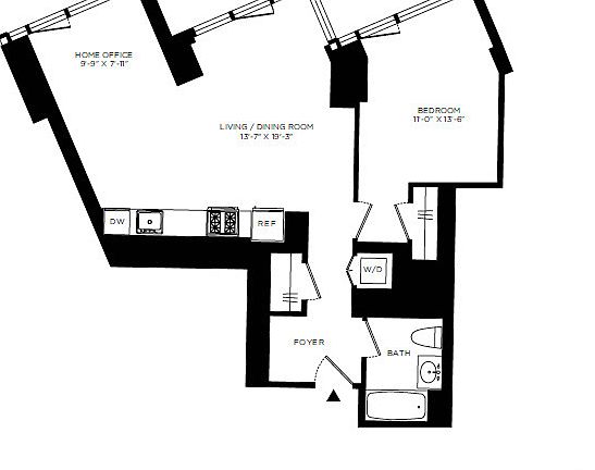2nd image of 625 W 57th St APT 1551