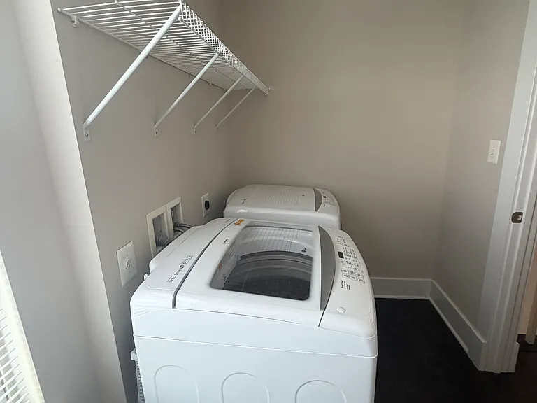 Laundry room; lot's of lighting.