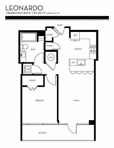 Floor plan Leonardo