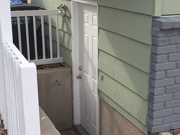 Entrance from outside