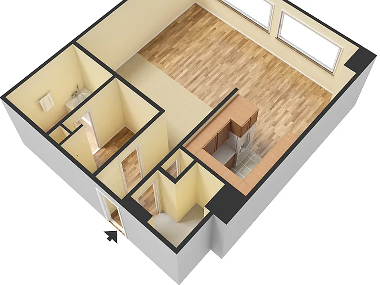 Efficiency with 1 Bath Efficiency with 1 Bath