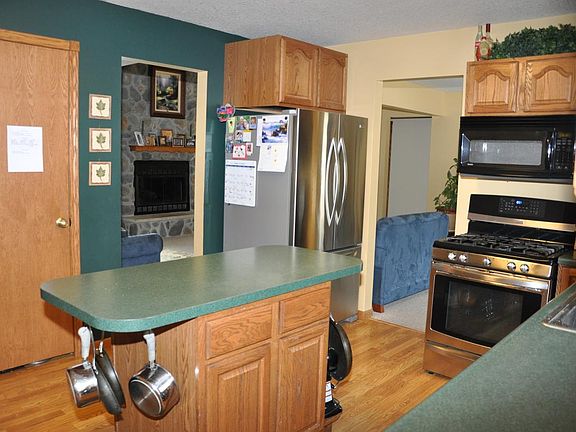 Other view of kitchen (before granite)