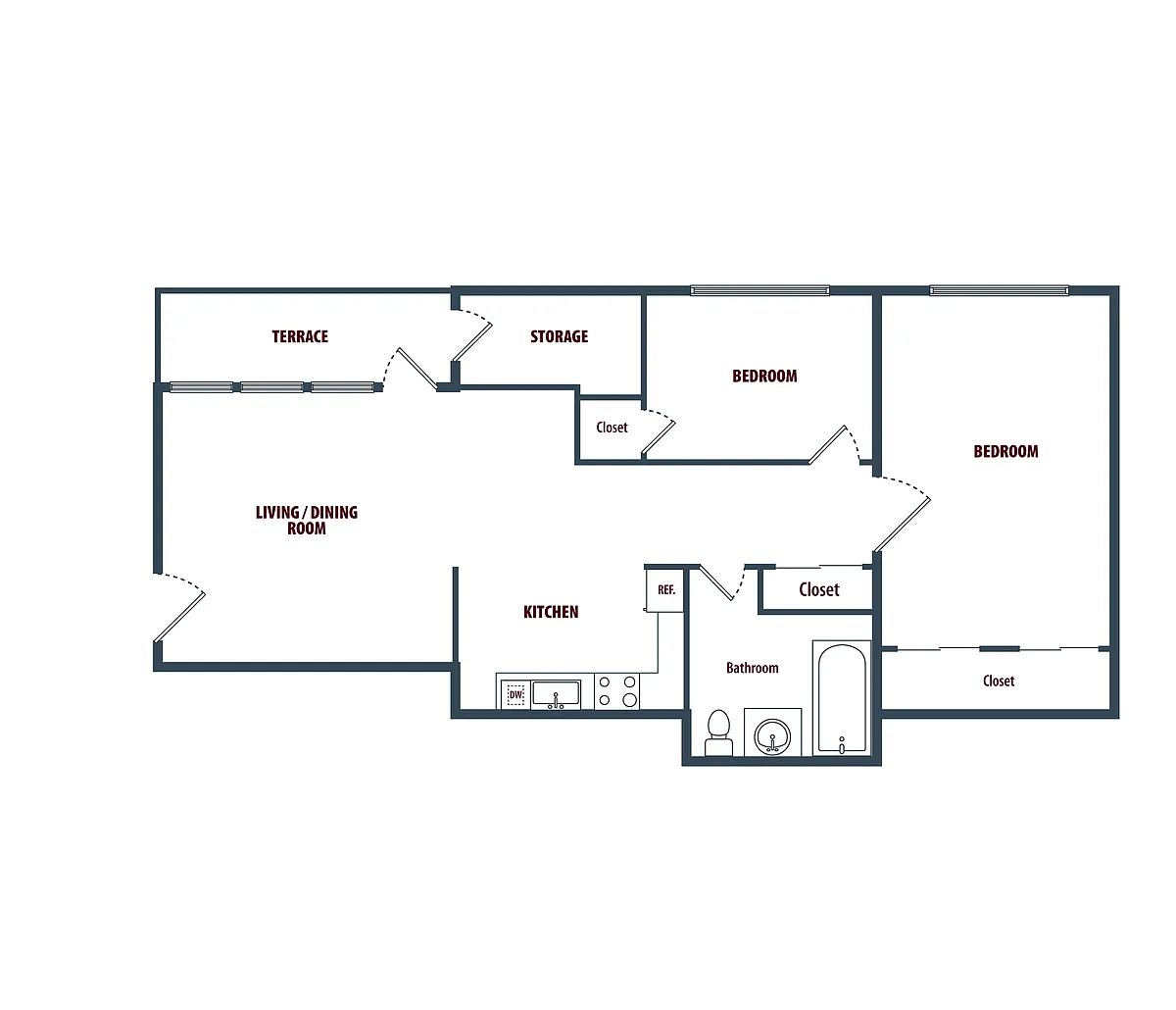 Floor plan B1