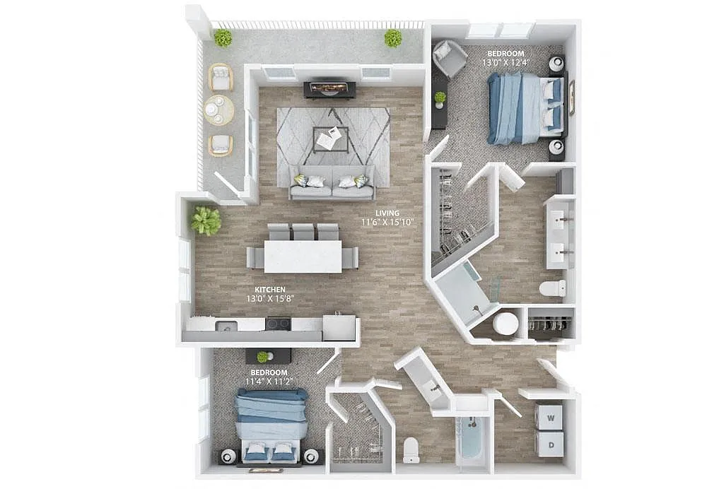 Floor plan Euphoria B6