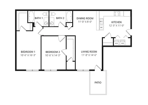 Floor plan Ruby
