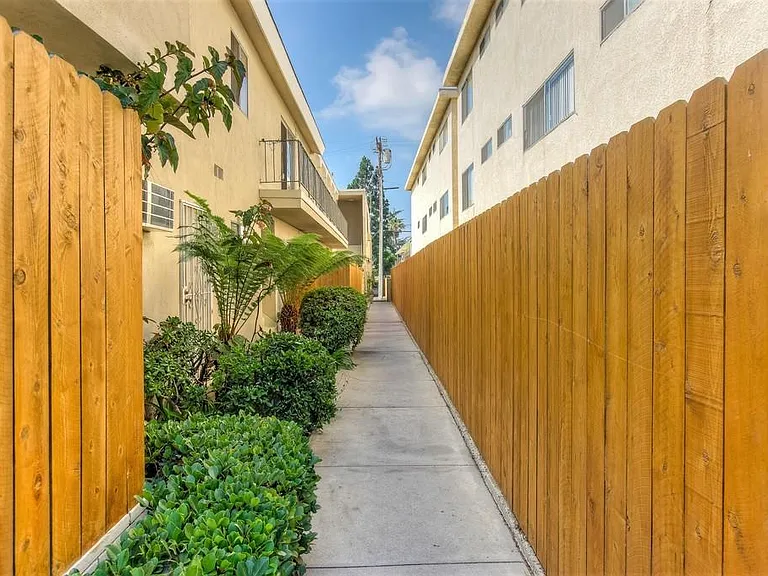 Apartment walkway