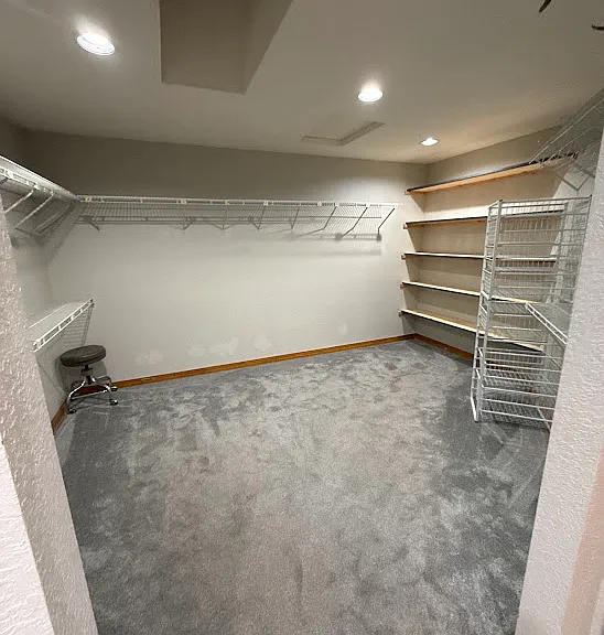Master closet
