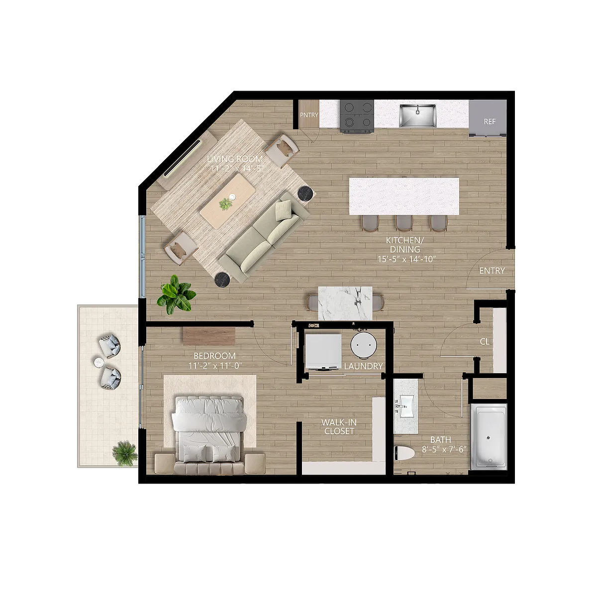 Floor plan Solene