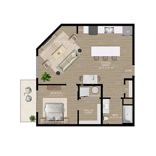 Floor plan Solene
