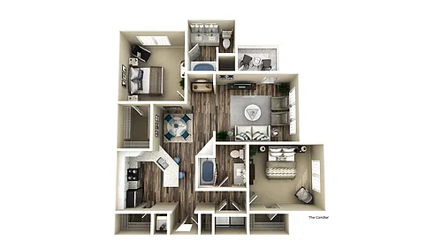 Floor plan The Candler
