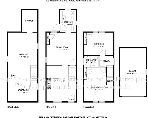2 bed, 1.0 bath, 1050 sqft, $1,250 — Photo 2