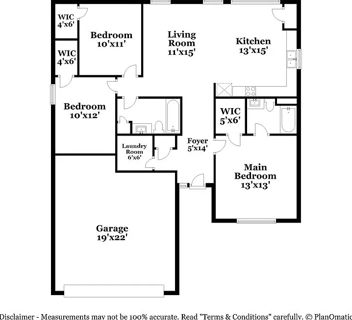3 bed, 2.0 bath, 1316 sqft, $2,520 — Photo 2