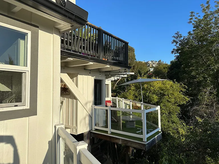 Back of the property