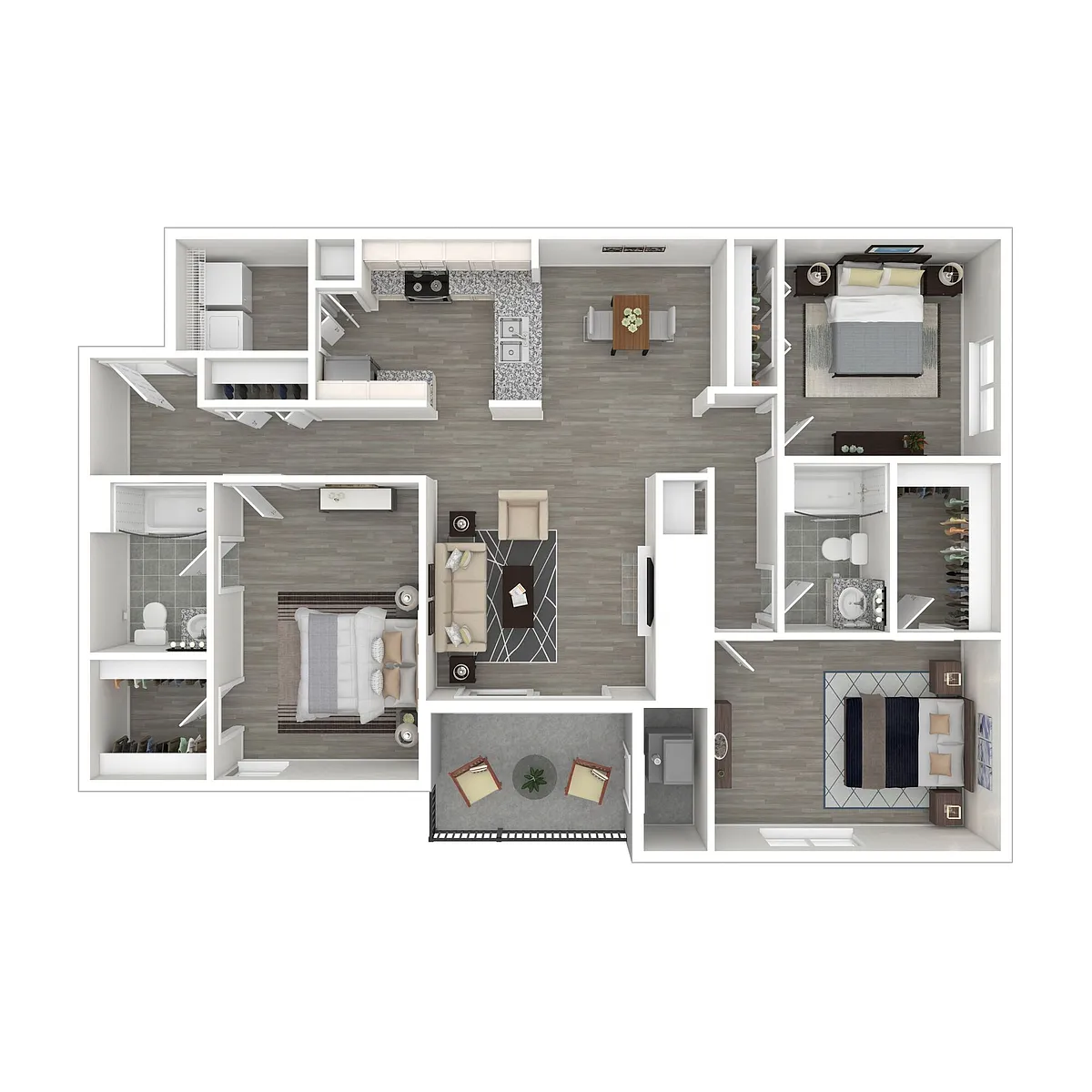 Floor plan 3X2-Fir
