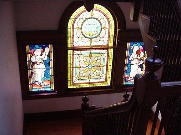 Stained glass window