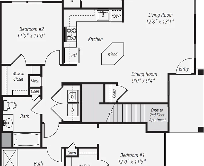 B6 Floorplan Diagram
