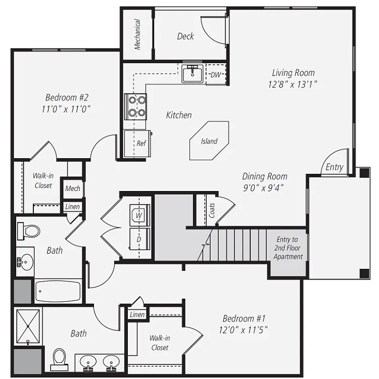 Floor plan B6