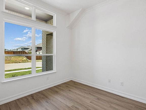 Private study with beautiful windows