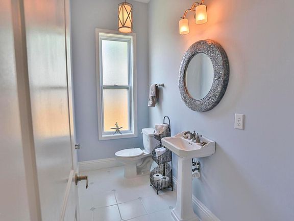 Main floor half bath