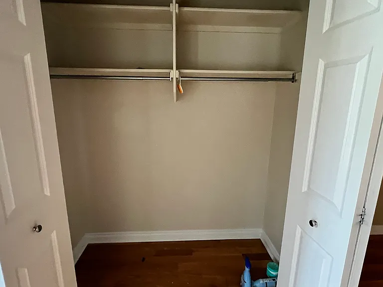 Main entry coat closet