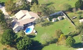 Aerial View Backyard