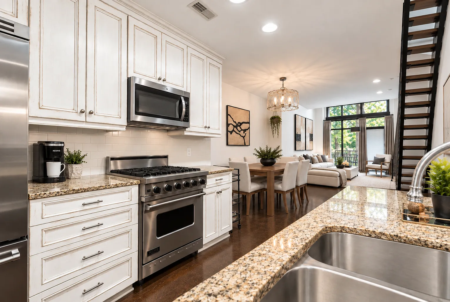 1 bed, 1.5 bath, 1104 sqft, $2,100 — Photo 2